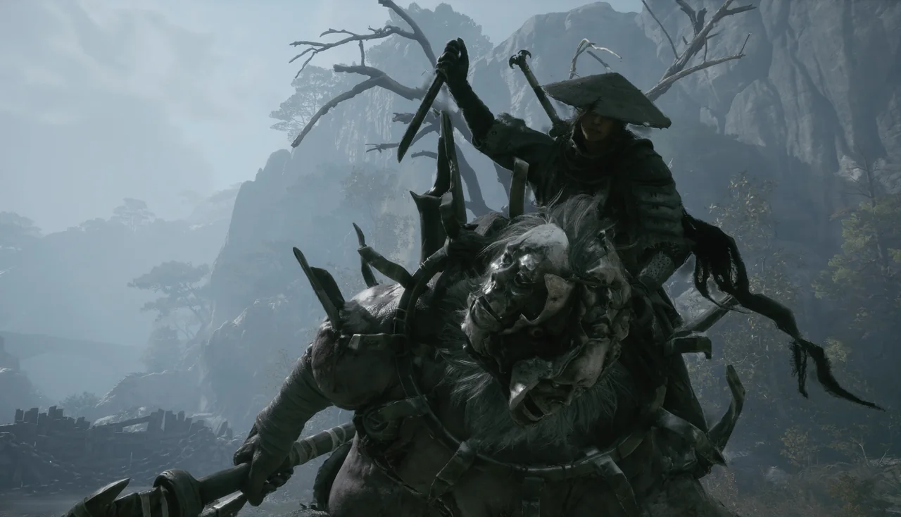 Soul locked in a fight in the rain, from The Game Awards 2025 trailer